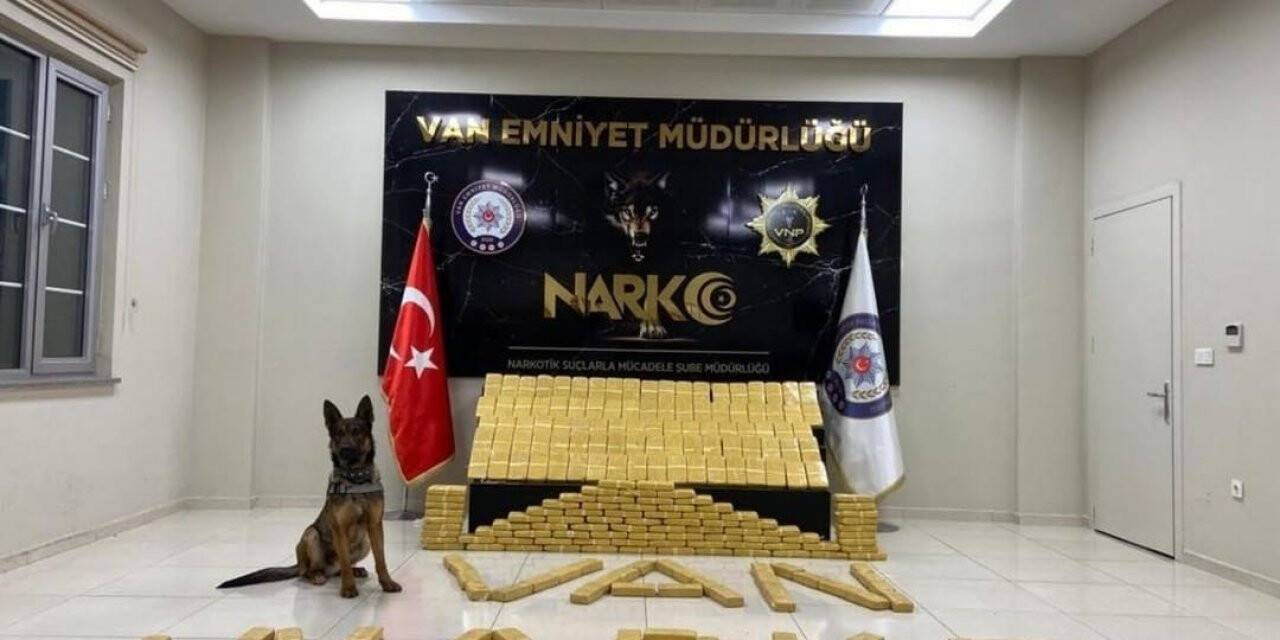 Van’da 150 kilo eroin ele geçirildi