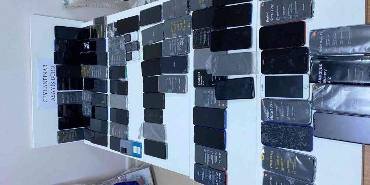 Şanlıurfa’da 85 adet kaçak cep telefonu ele geçirildi