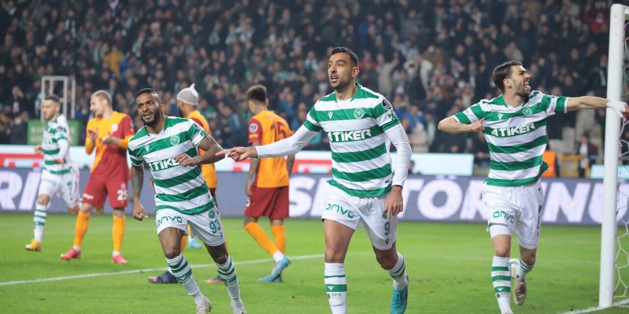 Spor Toto Süper Lig: Konyaspor: 2 - Galatasaray: 0 (Maç sonucu)