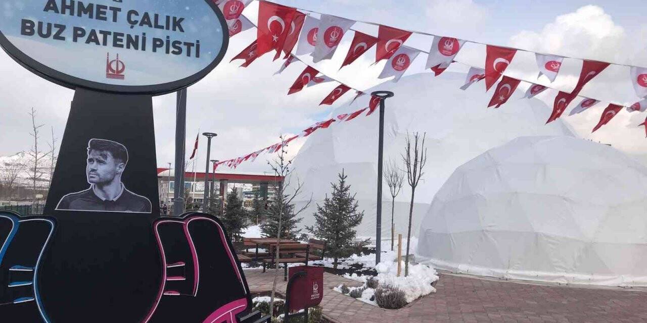 Ahmet Çalık adına yapılan spor tesisi açıldı