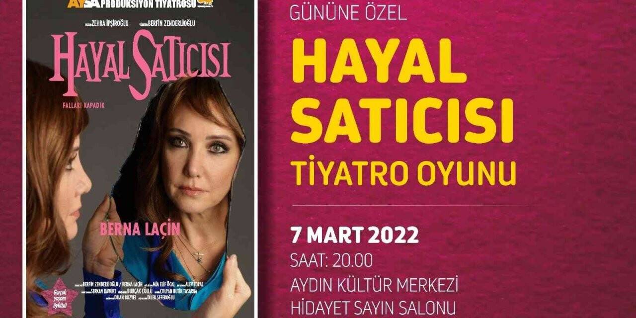 Oyuncu Berna Laçin, Efeler’de kadınlar için sahne alacak