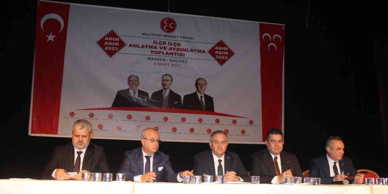 MHP’nin ilçe toplantıları Salihli’den başladı