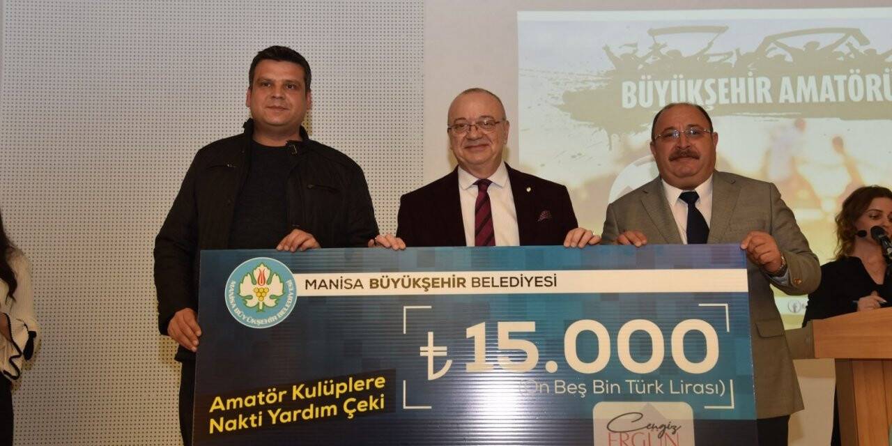 Başkan Ergün’den amatör spora 935 bin TL’lik nakdi destek