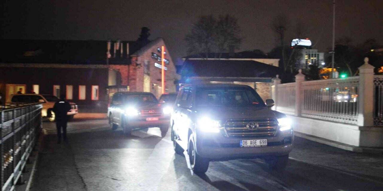 ABD Dışişleri Bakan Yardımcısı Wendy Sherman Dolmabahçe Çalışma Ofisi’nden ayrıldı