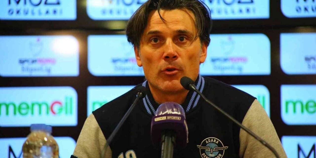 Vincenzo Montella: "Çok yavaş oynadığımız bir maçtı"