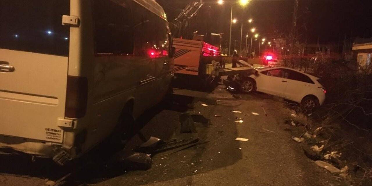 Kazada 1 polis şehit oldu, 1 vatandaş hayatını kaybetti