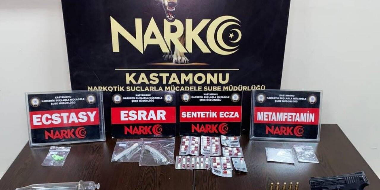 Kastamonu’daki 3 ayrı operasyonda 5 şüpheli yakalandı