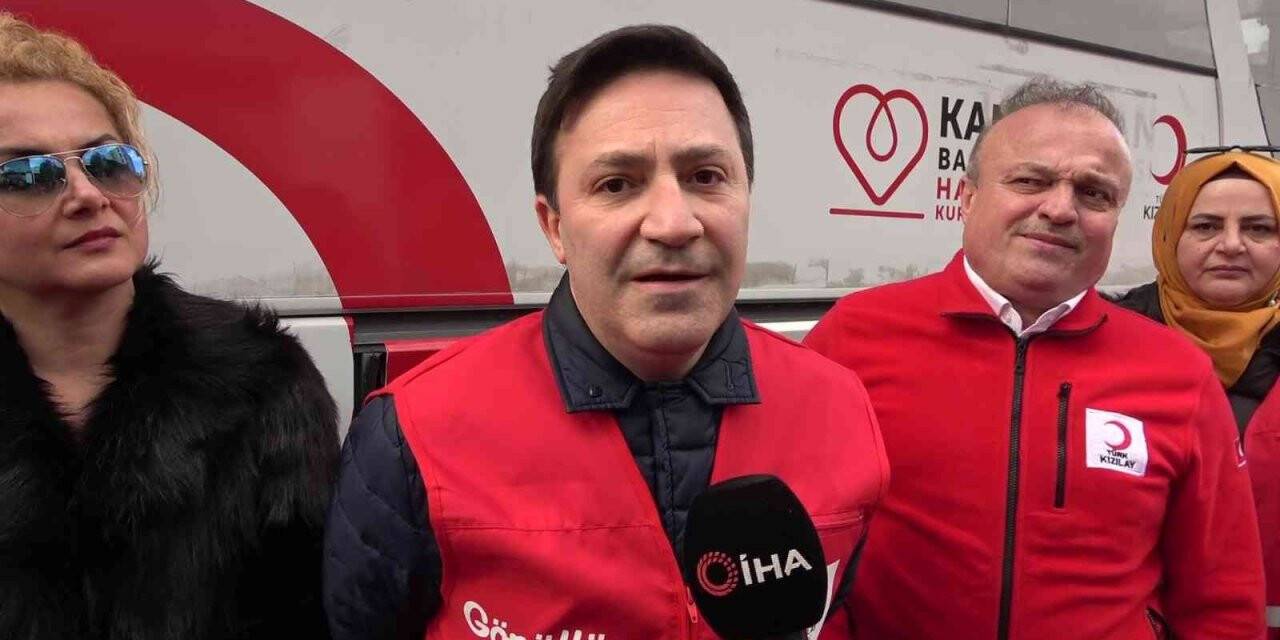 Prof. Dr. Özkaya: "Kızılay’a kan borcumuz var"