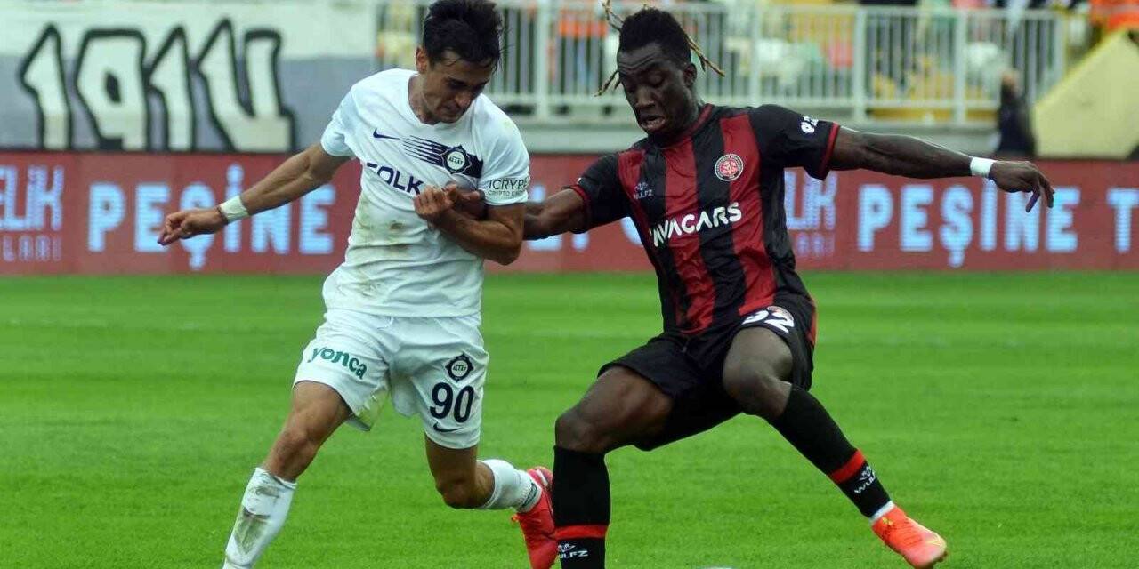 Fatih Karagümrük ile Altay 10. randevuda