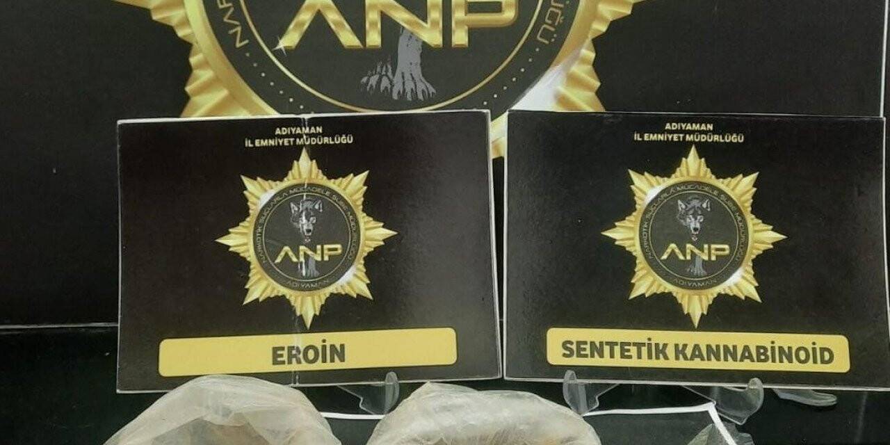 Adıyaman’da uyuşturucu operasyonu