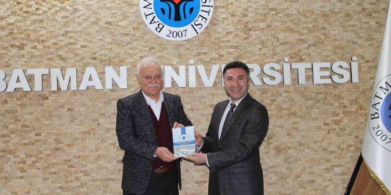 YÖK Üyesi Hatipoğlu, Rektör Demir’i ziyaret etti