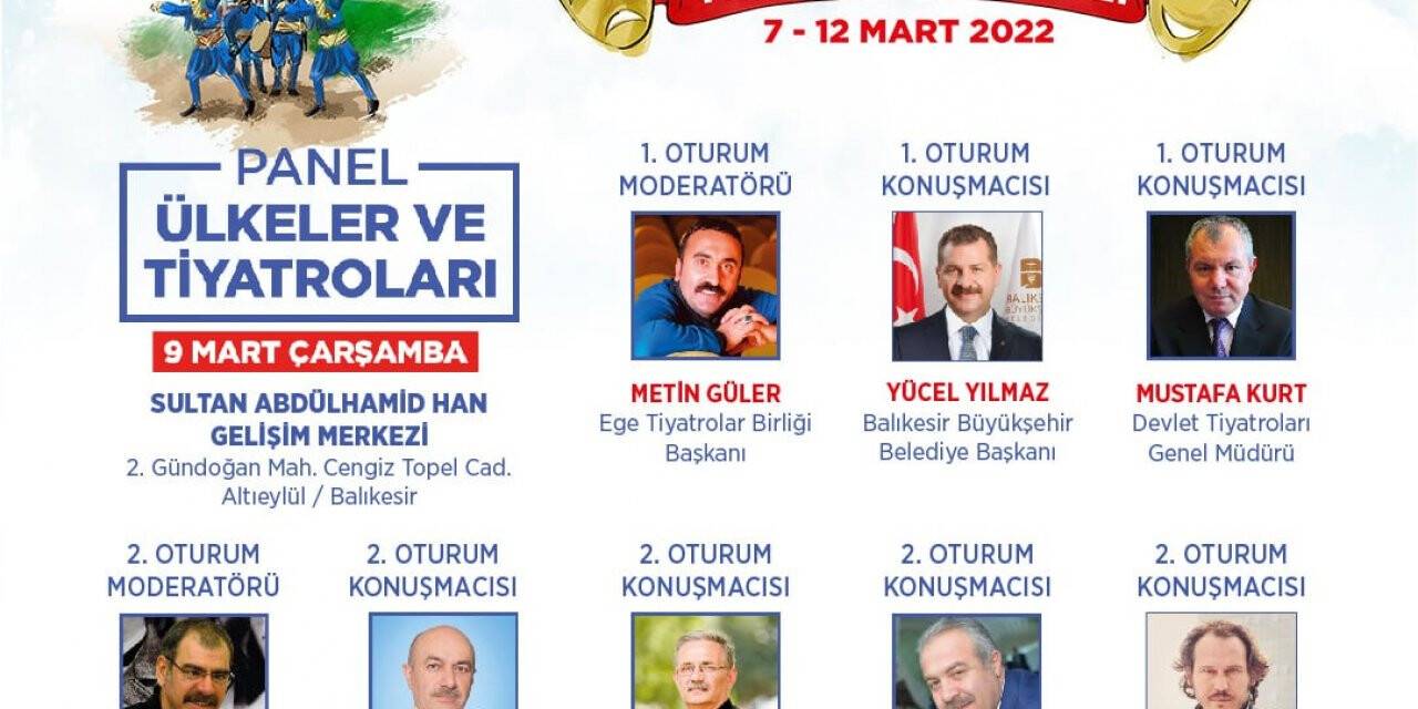 Altıeylül’de büyük tiyatro festival başlıyor