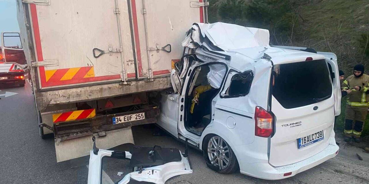 Karacabey’de trafik kazası: 1 ölü