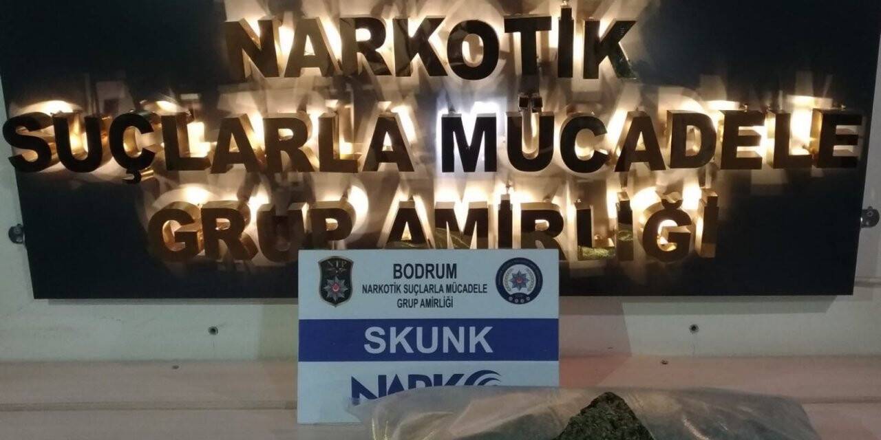 Bodrum polisi uyuşturucuya geçit vermedi