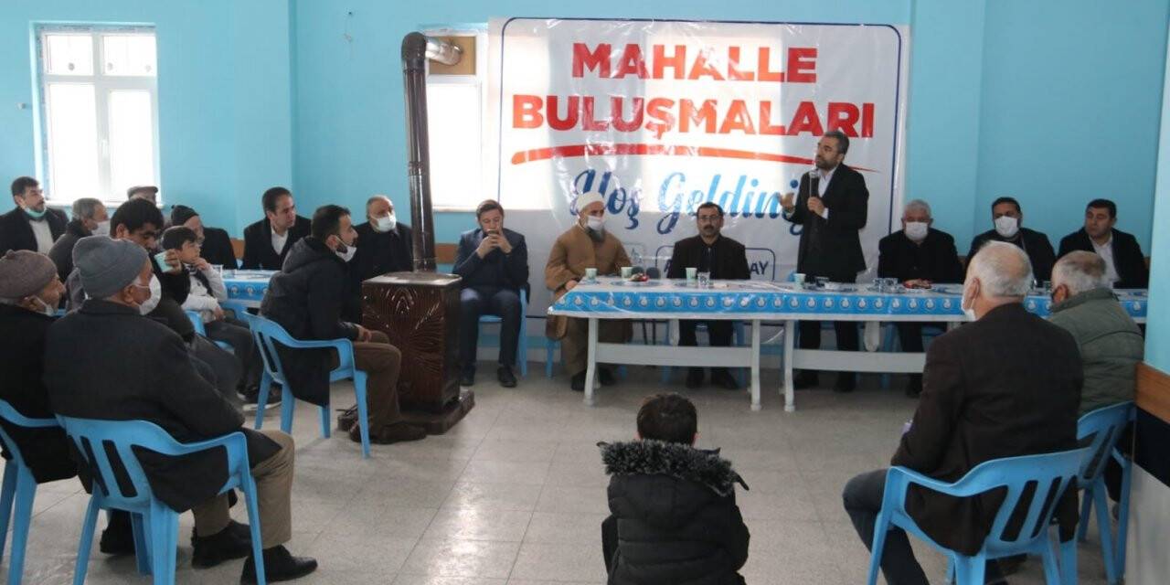 Başkan Say Şabaniye Mahalle sakinleriyle bir araya geldi