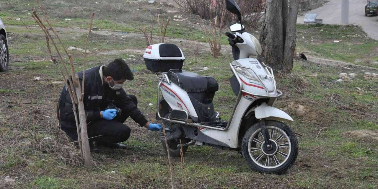 Çalınan elektrikli bisiklet terk edilmiş halde bulundu