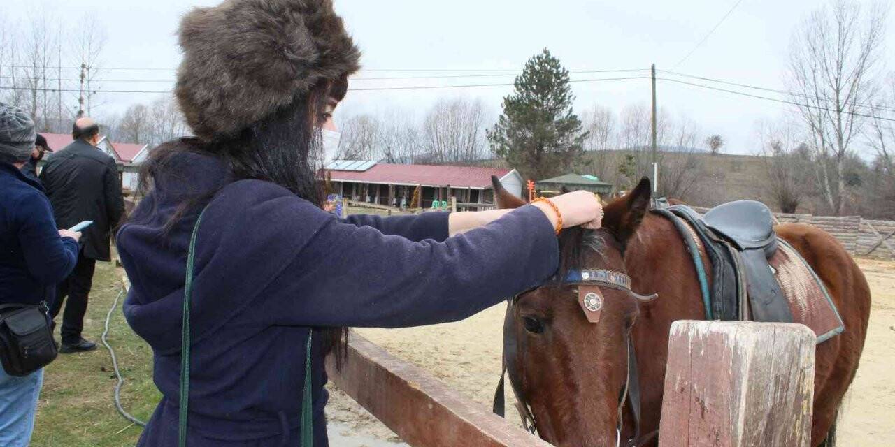 Seyahat acenteleri Kastamonu’daki at çiftliklerine hayran kaldı