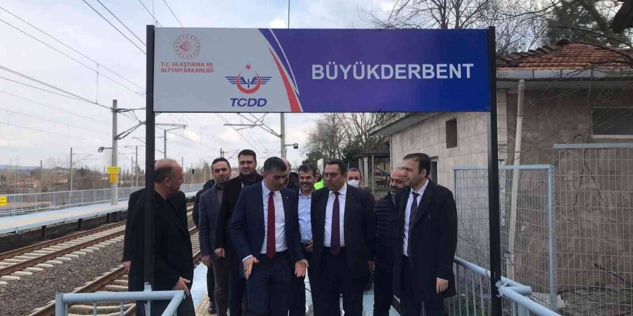Kartepe Derbent Tren İstasyonu hizmete açılıyor