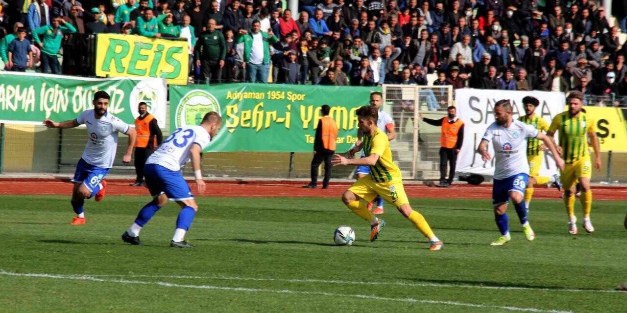 Adıyaman FK kendi evinde mağlup oldu