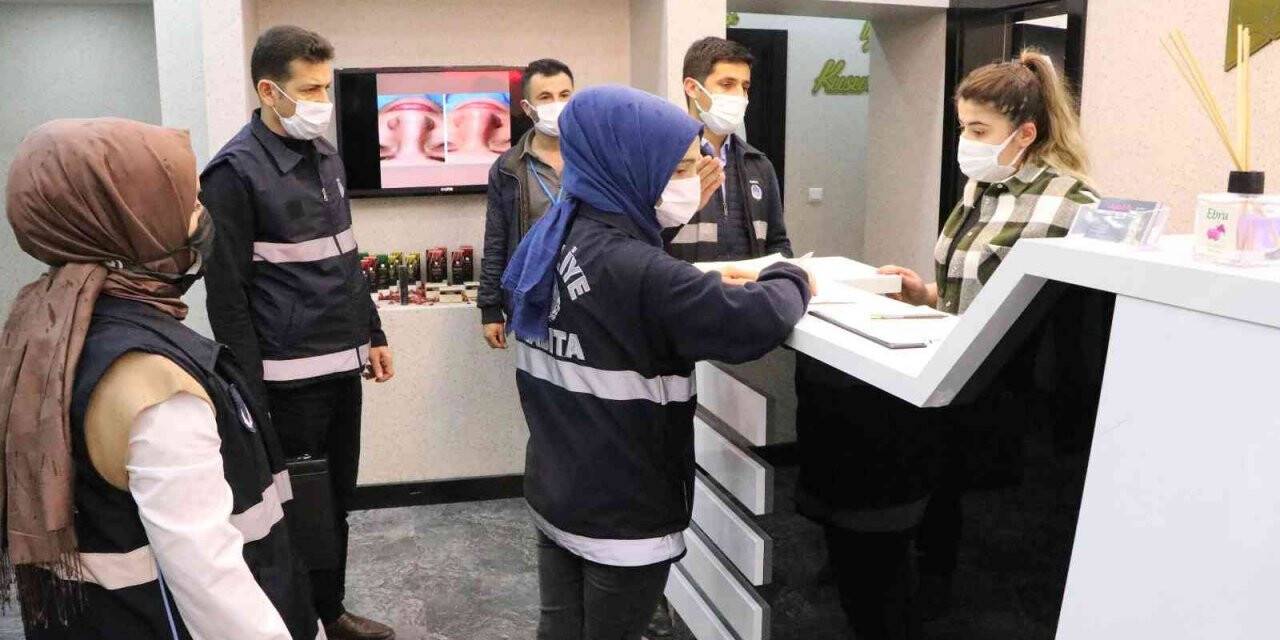Haliliye’de güzellik merkezlerine sıkı denetim