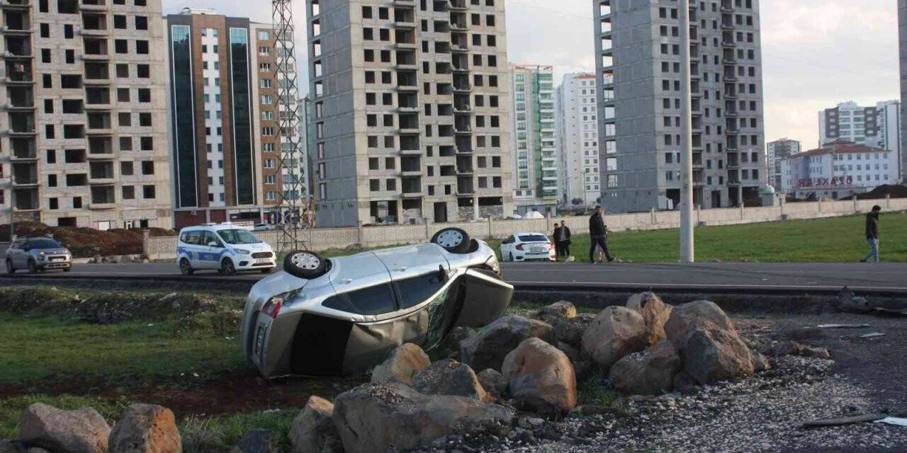 Diyarbakır’da trafik kazası: 2 yaralı