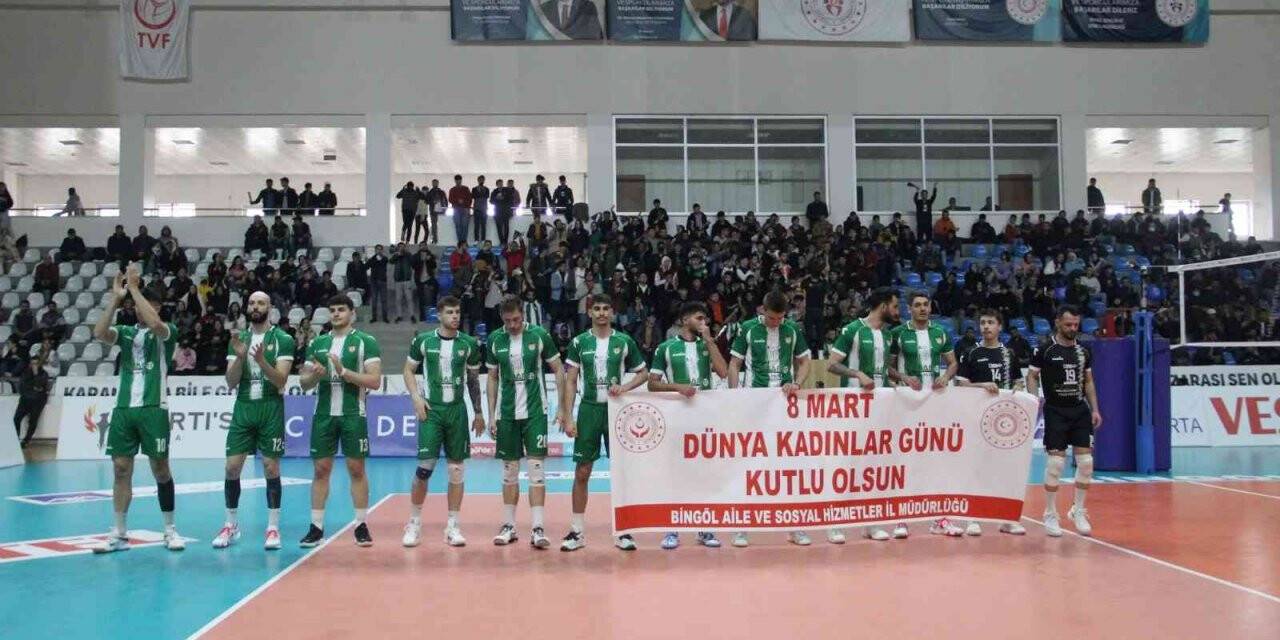 Efeler Ligi: Bingöl Solhan Spor: 2 - Spor Toto: 3