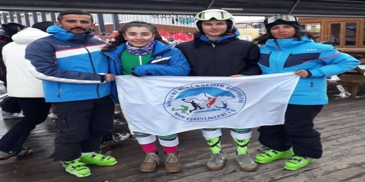 Palandöken’de iki madalya kazandılar