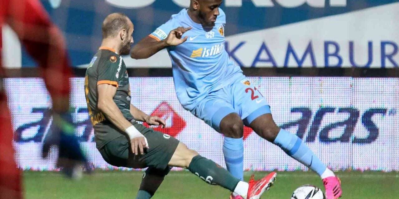 Kayserispor ile Alanyaspor 12. kez karşılaşacak