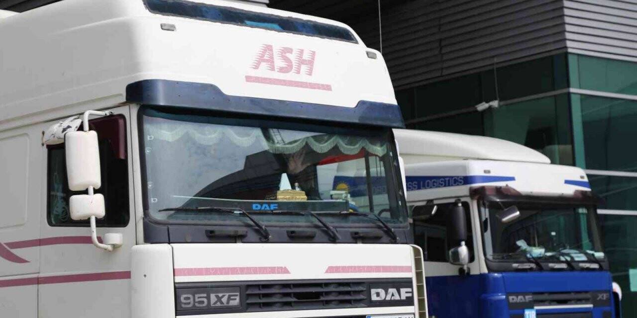 İran Ukrayna plakalı tırların sınırlarından geçişlerine izin vermeyince Sarp Sınır Kapısında geri dönüş yoğunluğu başladı