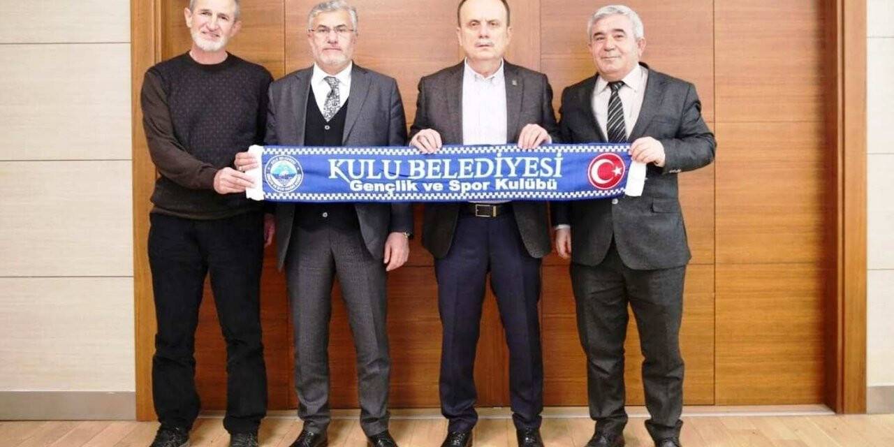 Kulu Belediyespor’dan Baykan’a ziyaret
