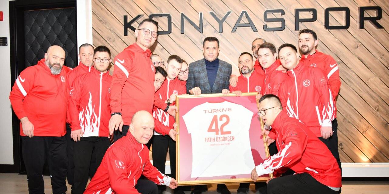 Futsal Milli Takımı’ndan Konyaspor’a ziyaret