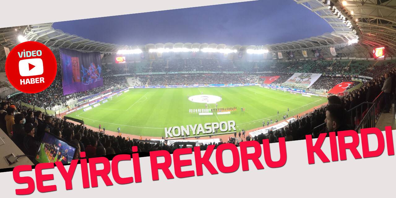 Konyaspor sezonun seyirci rekorunu kırdı
