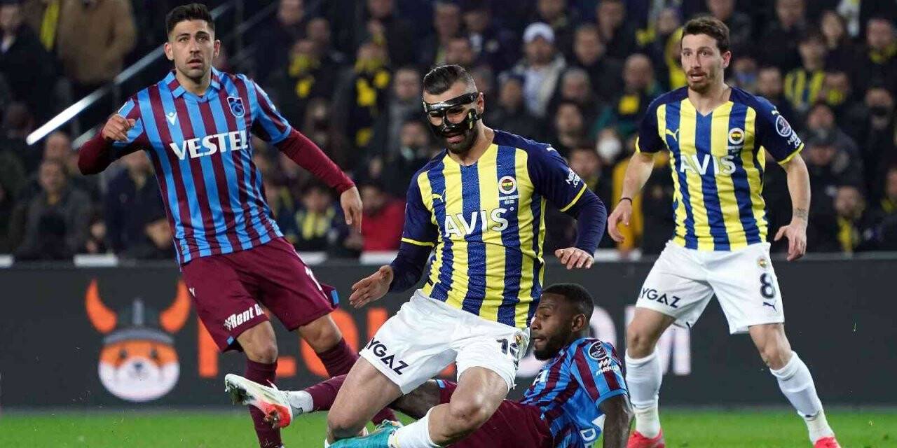 Fenerbahçe: 1 - Trabzonspor: 1