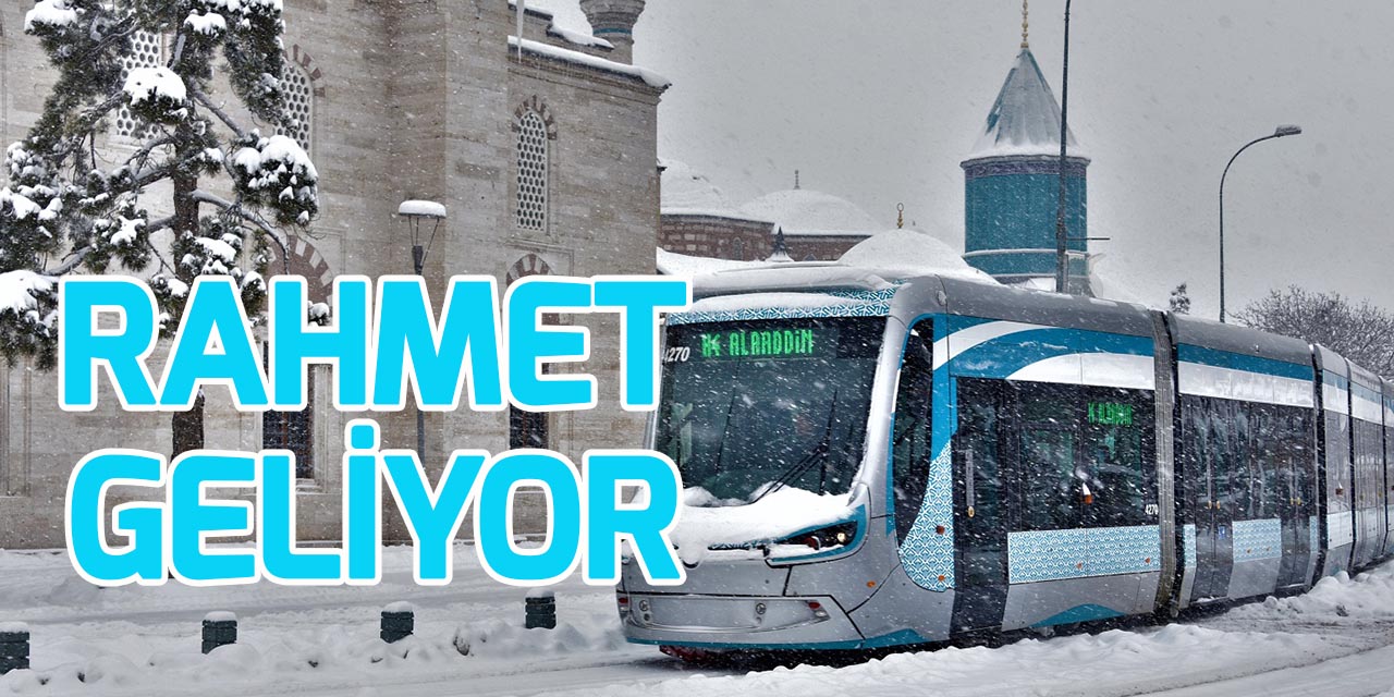 Konya'da kar yağışı bekleniyor! İşte 5 günlük hava durumu