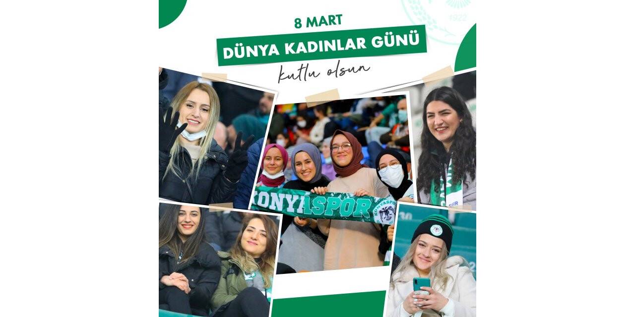 Konyaspor'dan "8 Mart" kutlaması