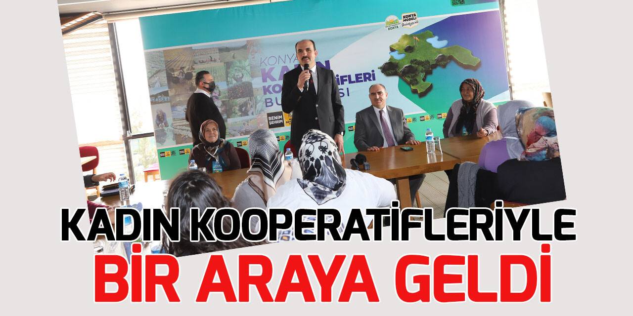 Vali Özkan ve Başkan Altay Kadın Kooperatifleriyle buluştu