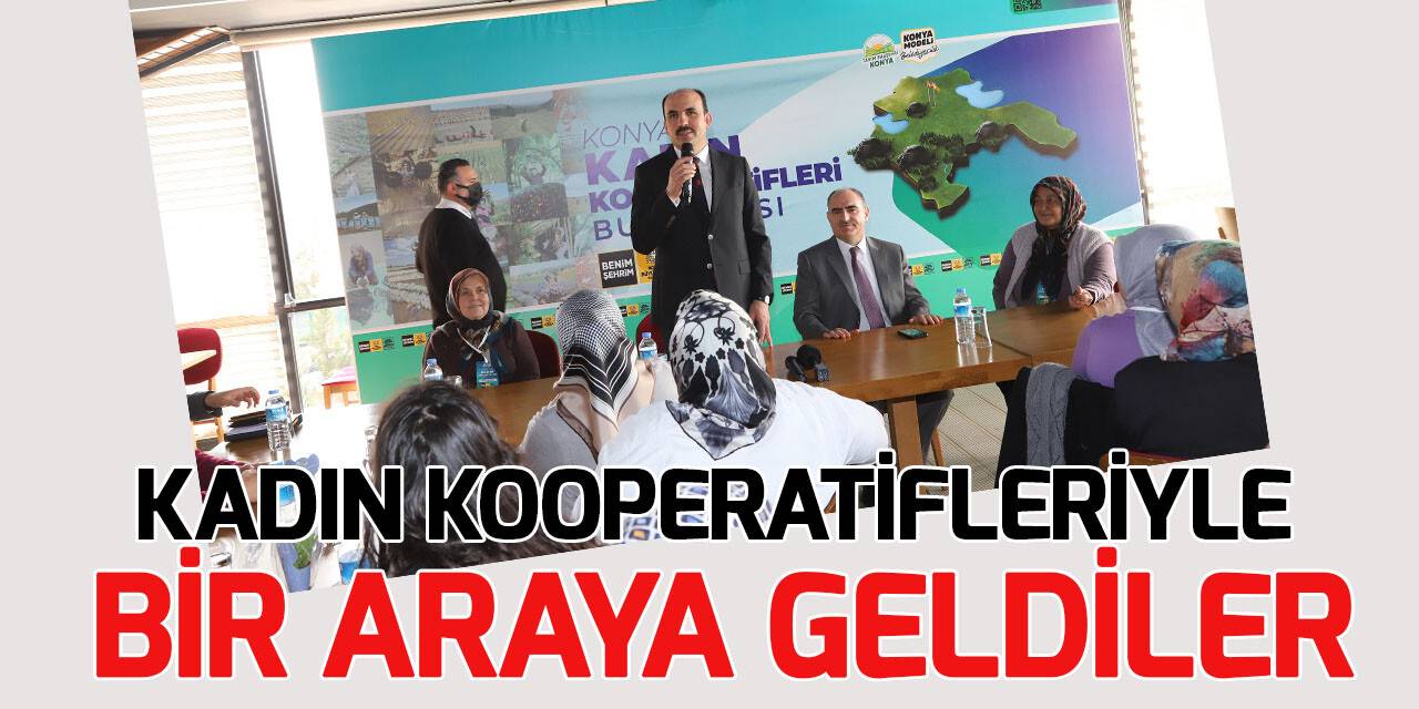 Vali Özkan ve Başkan Altay Kadın Kooperatifleriyle buluştu