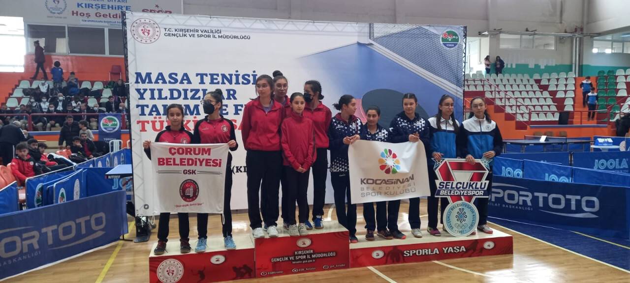 Selçuklu Belediyespor’dan  masa tenisinde derece