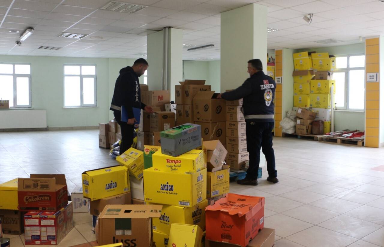 Yunak'ta market denetimi