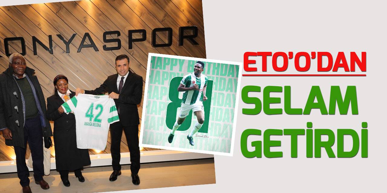 Kamerunlu Bakandan Konyaspor'a ziyaret