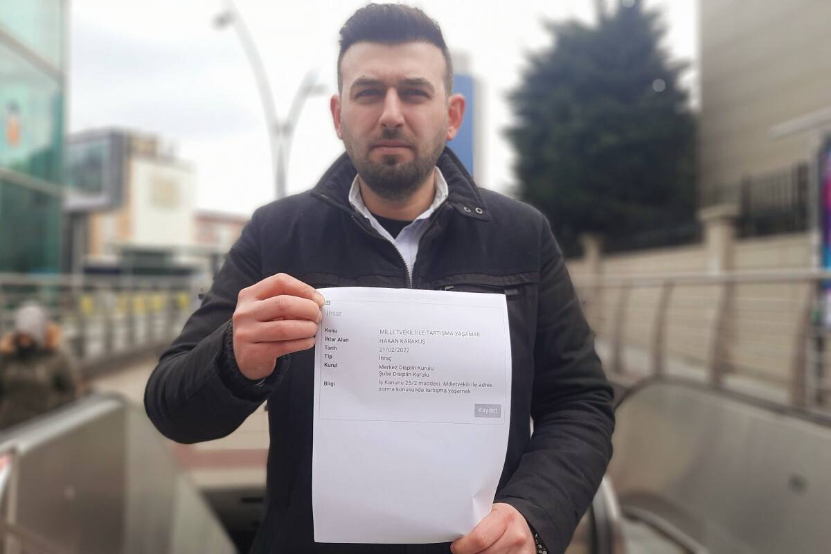 İşten atılan güvenlik görevlisinden Sezgin Tanrıkulu'nun iddialarına belgeli cavap