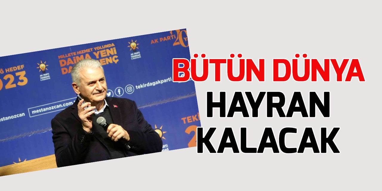 Cumhurbaşkanı Erdoğan’dan Çanakkale Köprüsü vurgusu: Bütün dünya hayran kalacak