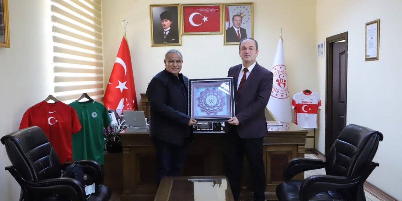 Ashraf Dahroug’tan Şahin’e ziyaret