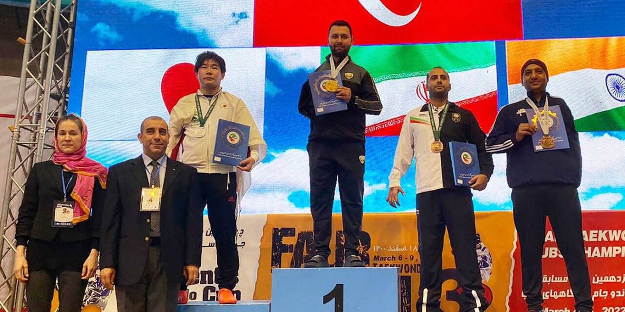 Mehmet Sami Saraç’tan altın madalya