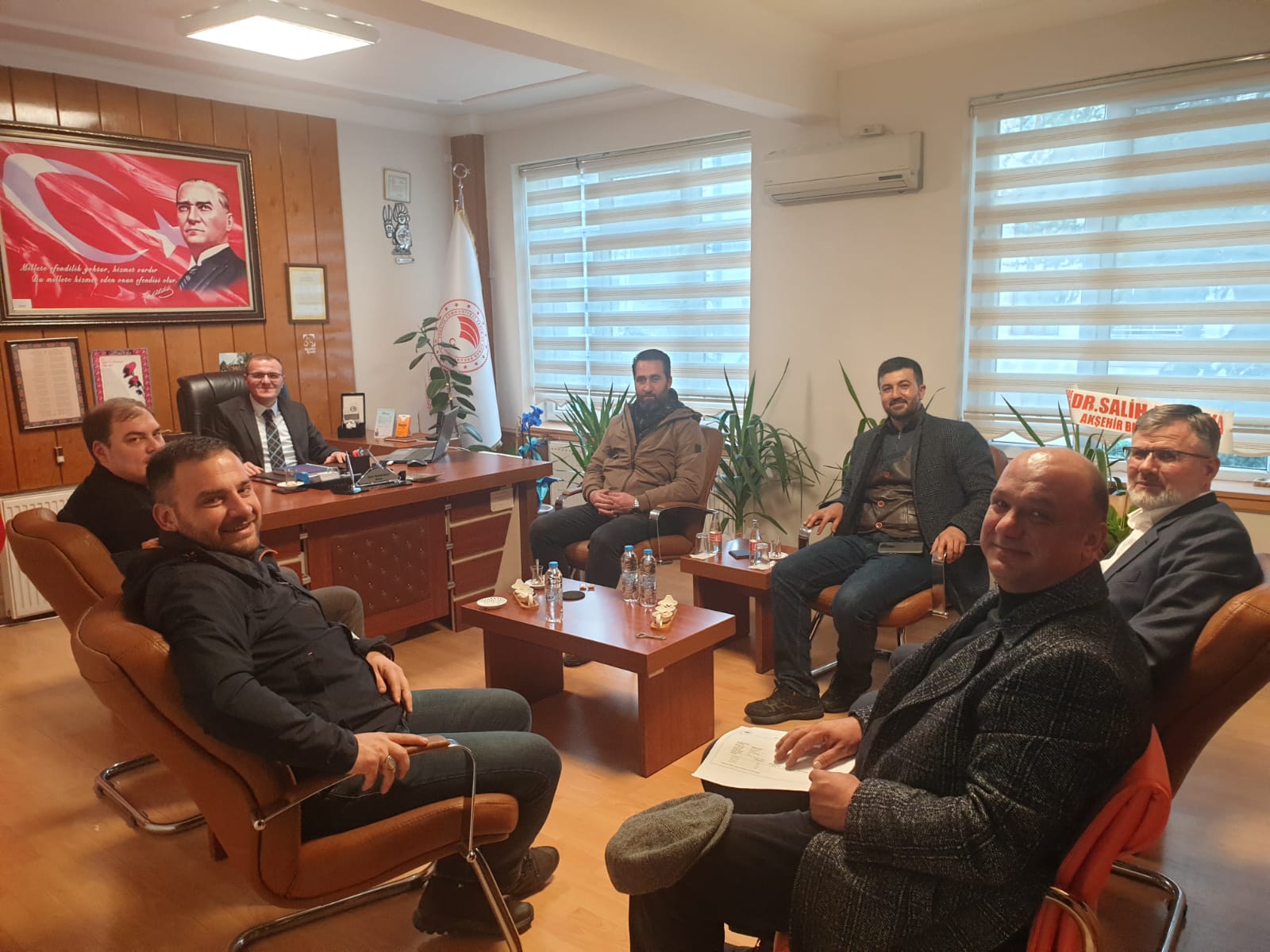 AK Parti Akşehir’den İlçe Tarım ve Orman Müdürlüğü’ne ziyaret