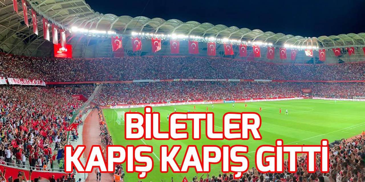 Konya'da oynanacak milli maçın biletleri tükendi
