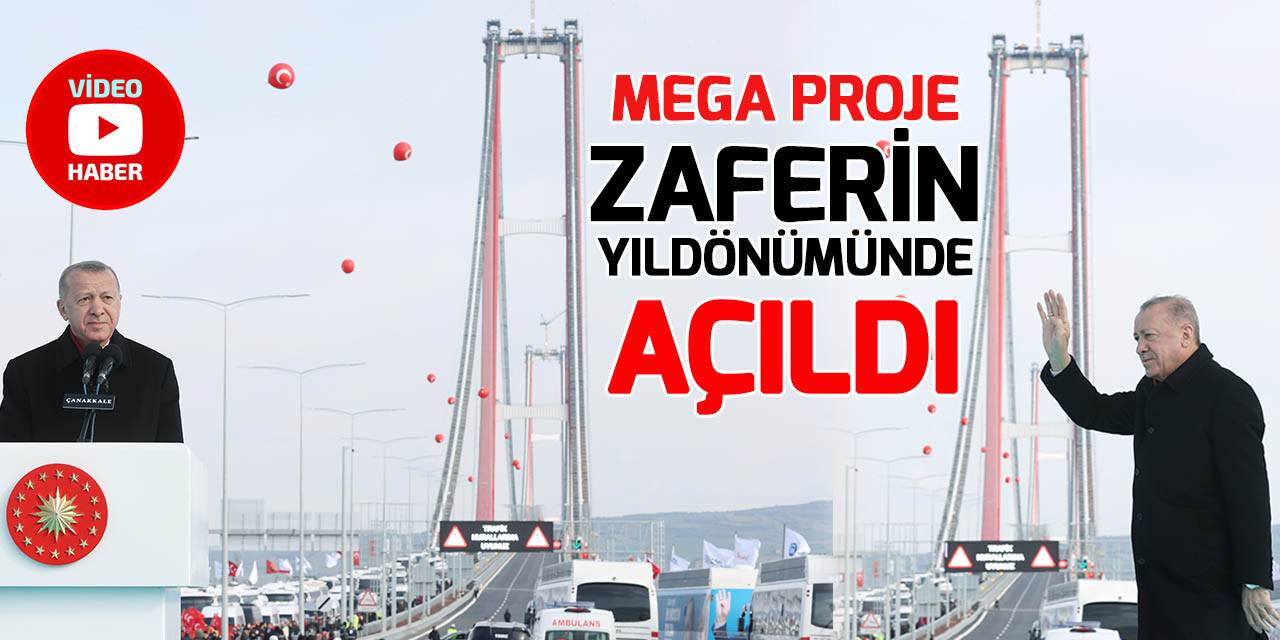 Çanakkale Boğazı gerdanlığına kavuştu