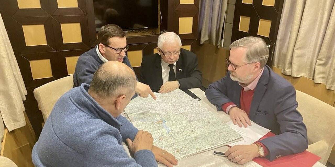 Ukrayna Devlet Başkanı Zelenskiy, Çekya, Slovenya ve Polonya Başbakanları ile görüştü