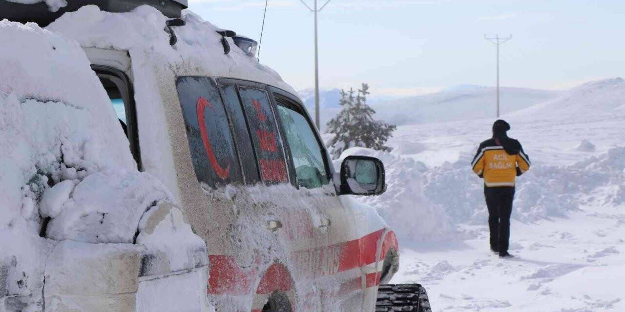 Paletli ambulanslar Erzincan’da 55 hastanın derdine derman oldu
