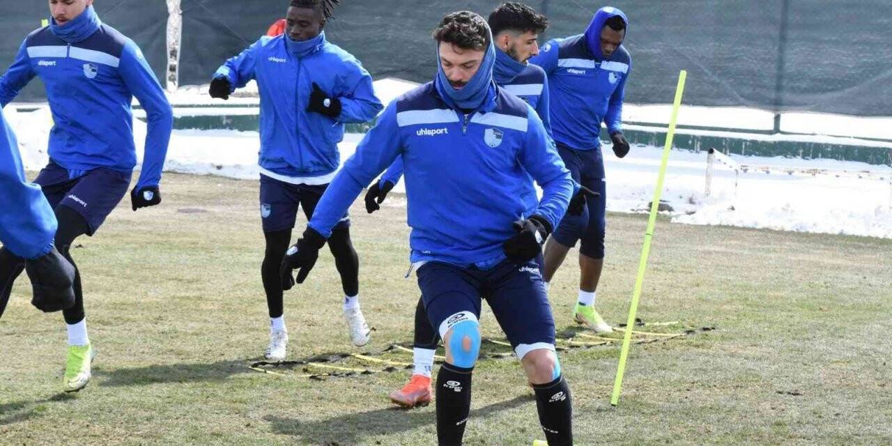 BB Erzurumspor, Yılport Samsunspor maçı hazırlıklarını sürdürdü